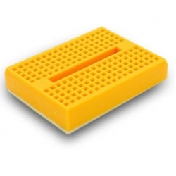 BREADBOARD PROTOBOARD โพโต้บอร์ด บอร์ดทดลอง  SYB-170 สีเหลือง